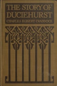The Story of Duciehurst: A Tale of the Mississippi book cover