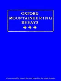 Oxford Mountaineering Essays book cover