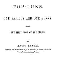 Pop-Guns: One Serious and One Funny book cover