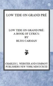 Low Tide on Grand Pré: A Book of Lyrics book cover