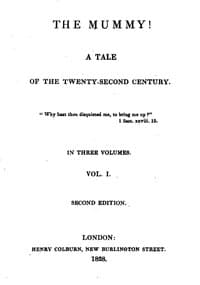 The Mummy! A Tale of the Twenty-Second Century book cover