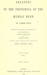 Analysis of the Phenomena of the Human Mind