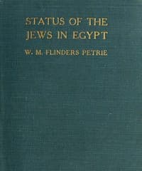The Status of the Jews in Egypt
The Fifth Arthur Davis Memorial Lecture