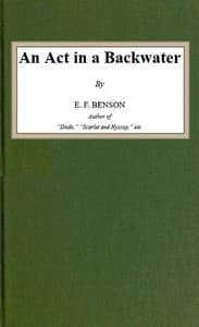 An Act in a Backwater book cover