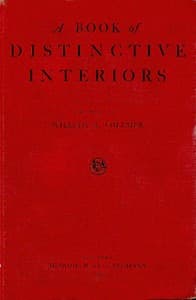 A Book of Distinctive Interiors