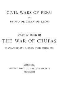 The War of Chupas