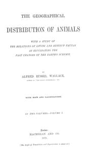 The Geographical Distribution of Animals, Volume 1
With a study of the relations of living and extinct faunas as elucidating the past changes of the Earth's surface