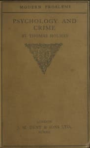 Psychology and Crime book cover