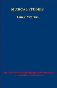 Musical Studies book cover