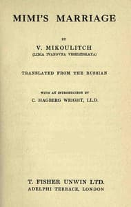 Mimi's Marriage book cover