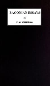 Baconian Essays book cover