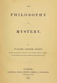 The Philosophy of Mystery book cover