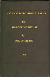 Naturalistic Photography for Students of the Art. book cover