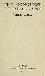 The Conquest of Plassans (La Conquête de Plassans) book cover
