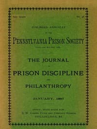 The Journal of Prison Discipline and Philanthropy (New Series, No. 46, January 1907) book cover