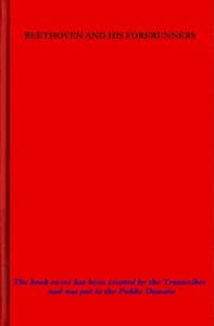 Beethoven and His Forerunners book cover