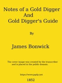 Notes of a Gold Digger, and Gold Diggers' Guide book cover