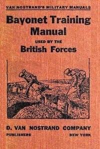 Bayonet Training Manual Used by the British Forces book cover