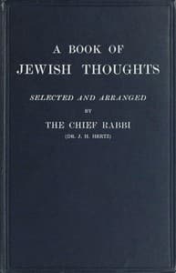 A Book of Jewish Thoughts