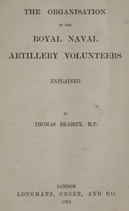 The Organisation of the Royal Naval Artillery Volunteers Explained