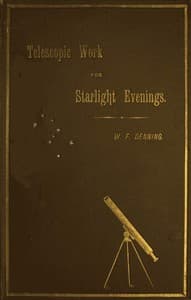 Telescopic Work for Starlight Evenings book cover