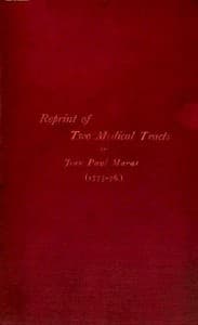 Reprint of Two Tracts
1. An essay on gleets. 2. An enquiry into the nature, cause, and cure of a singular disease of the eyes