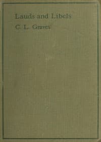 Lauds and libels book cover