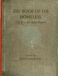 The Book of the Homeless (Le livre des sans-foyer) book cover