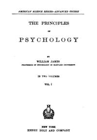 The Principles of Psychology, Volume 1 (of 2) book cover