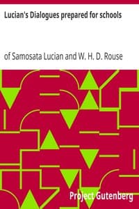 Lucian's Dialogues prepared for schools book cover
