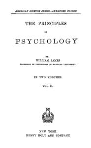 The Principles of Psychology, Volume 2 (of 2) book cover