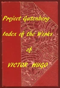 Index of the Project Gutenberg Works of Victor Hugo book cover