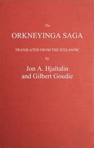 The Orkneyinga Saga book cover