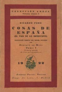 Cosas de España; tomo 1
(El país de lo imprevisto)