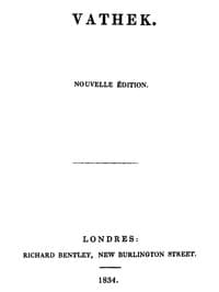 Vathek book cover
