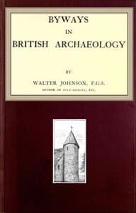 Byways in British Archaeology book cover