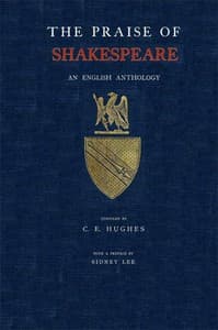 The Praise of Shakespeare: An English Anthology book cover