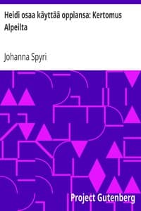 Heidi osaa käyttää oppiansa: Kertomus Alpeilta book cover