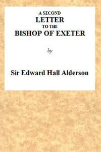 A Second Letter to the Bishop of Exeter book cover