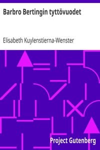Barbro Bertingin tyttövuodet book cover