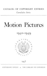 Motion pictures, 1940-1949