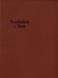 Novellenbuch, 1. Band