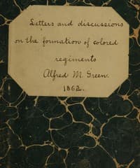 Letters and Discussions on the Formation of Colored Regiments,
and the Duty of the Colored People in Regard to the Great Slaveholders' Rebellion, in the United States of America