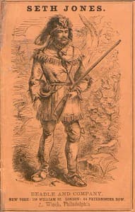 Seth Jones; or, The Captives of the Frontier book cover