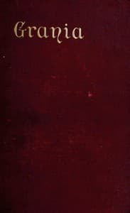 Grania, The Story of an Island; vol. 1/2 book cover
