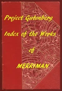 Index of the Project Gutenberg Works of Henry Seton Merriman