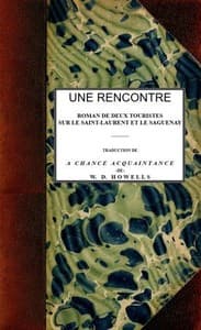 Une rencontre: roman de deux touristes sur le Saint-Laurent et le Saguenay
