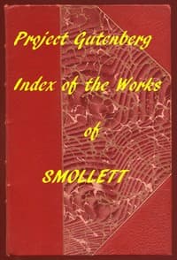 Index of the Project Gutenberg Works of Tobias Smollett