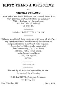 Fifty Years a Detective: 35 Real Detective Stories book cover