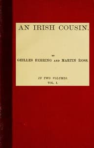 An Irish Cousin; vol. 1/2 book cover
